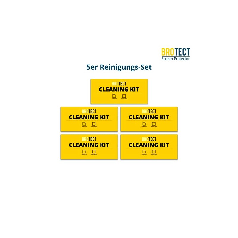 BROTECT Cleaning Set for Smartphones Pack of 5