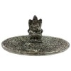 Ganesh Metal Incense Dish - Cone and Stick Incense Holder
