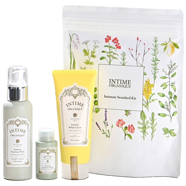 Antiem Standard Kit, Feminine Wash, White Cream, Set of 2, Includes Mini Bottle