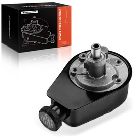 A-Premium Power Steering Pump, with Reservoir, Compatible with Chevy and GMG Truck - 1988-1989 - C1500 C2500 K1500 K2500-4.1L 4.3L 5.0L 5.7L 6.2L Engine