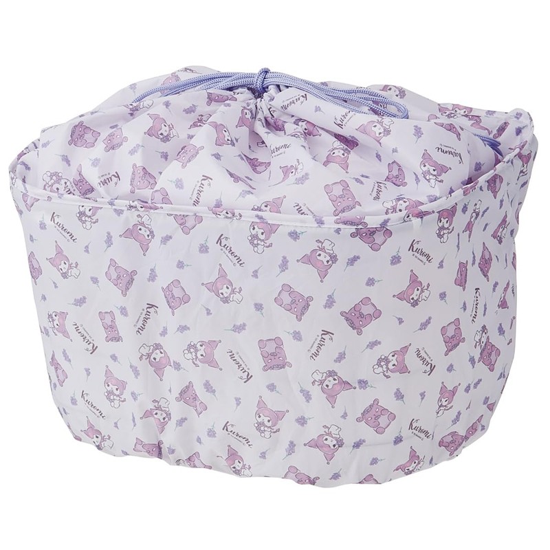 Skater BBCV1-A Sanrio Bicycle Front Basket Drawstring Cover, Chromi, Flower