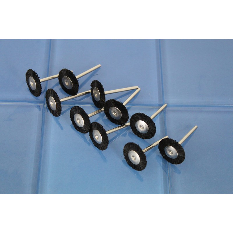 TMAX 10 pc Nylon Plastic Bristle 3/4 Inch Flat Wire