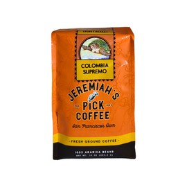 Colombia Supremo - Ground Coffee for Drip - 10oz, Caffeinated
