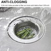 LASSHSWA 2 Pcs Kitchen Sink Strainer Stainless Steel, Mesh and