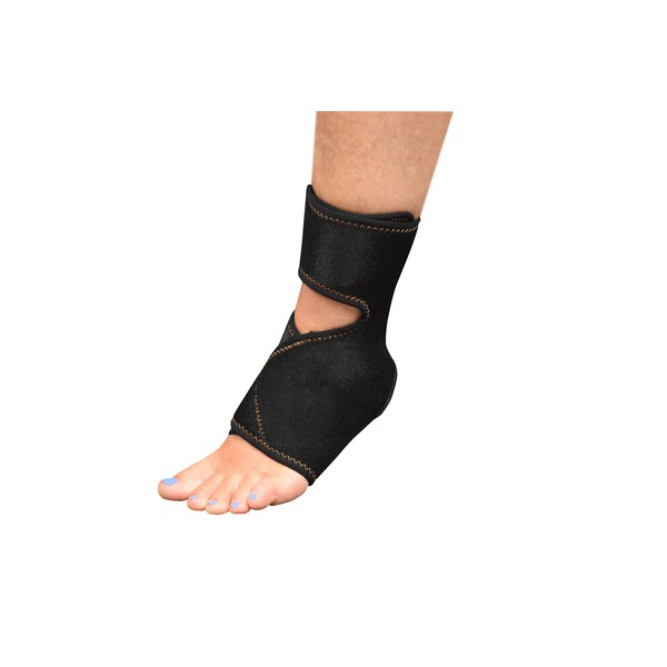 Trainers Choice Copper Ankle Compression Wrap, Copper Ankle Brace for