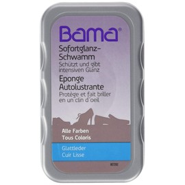 Bama Unisex Adult Instant Shine Sponge Shoe Care Product, Colourless, clear