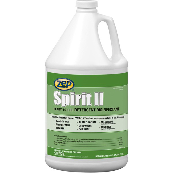 Zep Spirit II Detergent Disinfectant (67923)