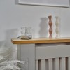 MiniSun Modern Glass Ice Cube Touch Table Lamp with Chrome
