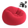 STARBRILLIANT Lazy Inflatable Sofa with Air Pump, Foldable Lounge Chair,