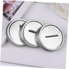 iplusmile 12Pcs Silver Tinplate Jar Lids for Wide Mouth Mason