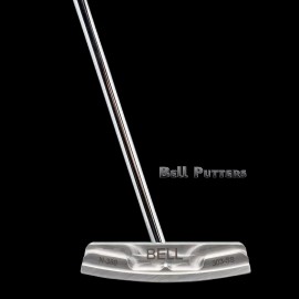 Bell Non-Offset N-360 Polished RH Golf Putter-Winn Midsize-32" to 38" Shaft - 36"