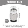 Pack of 10 3D Printer Pc4-M10 Connector, Pc4-M10 Connector, Pc4-M10
