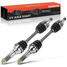 A-Premium Pair (2) Front CV Axle Shaft Assembly Compatible with Yamaha Big Bear 400 07-11, Grizzly 350 07-11, Grizzly 450 08-10, Driver and Passenger Side, Replace# 4S12510F0000, 4S12510J0000