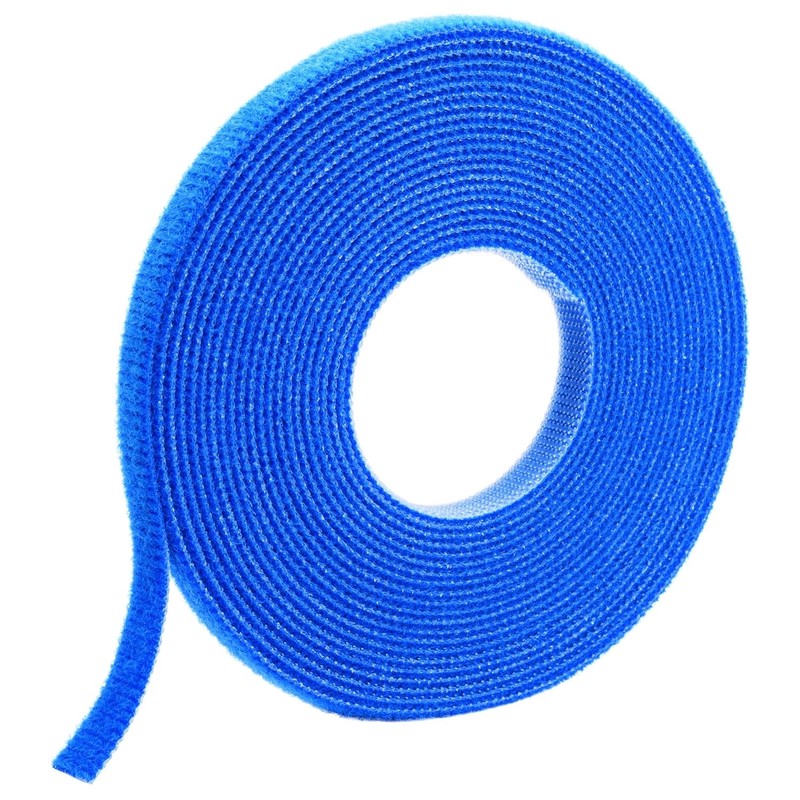 Brida de cable miniatura con gancho y bucle 15 pies