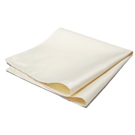 Made in Japan Napkin 100% Cotton 20.1 x 20.1 inches (51 x 51 cm) (Wine Torsion, Table Napkin) (Solid Color, Champagne, 10 Pieces)