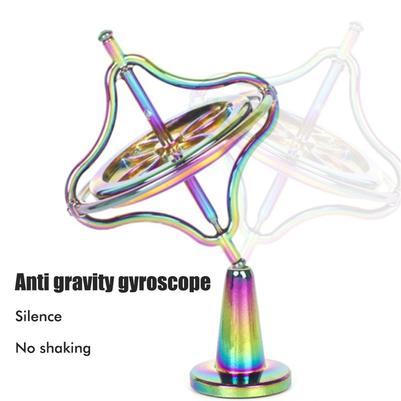 Gyroscope Relieve Stress Toys Fingertip Decompression Toy Durable Portable Metal