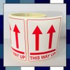 Adpac Parcel Labels This Way Up 108x79mm on Roll Diameter