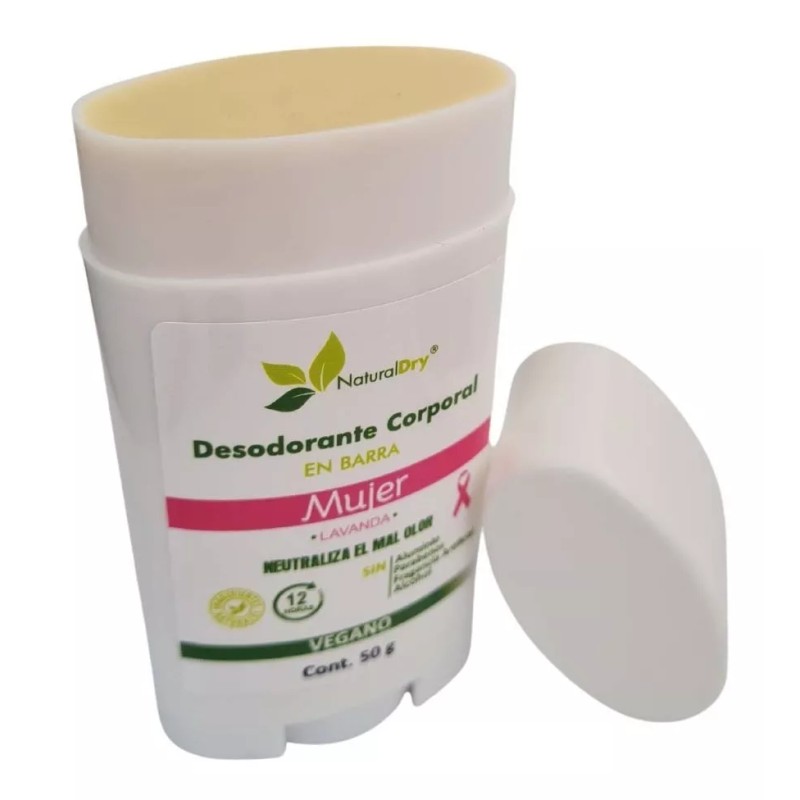 Naturaldry Desodorante Naturaldry Mujer En Barra Corporal 3 Pack De