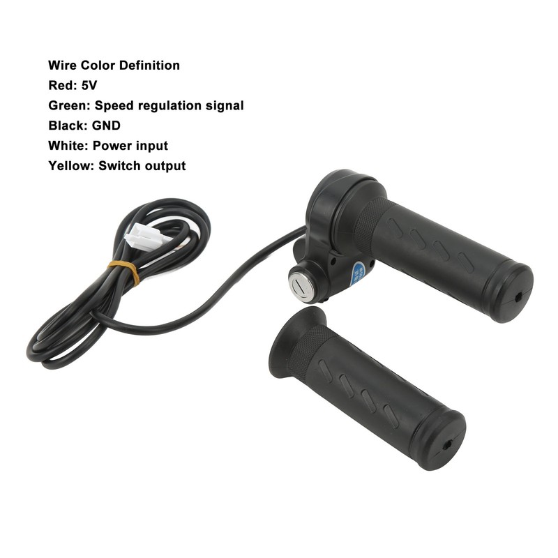 Electric Bike Scooters Twist Throttle Grip 5 Wires Bike Modified