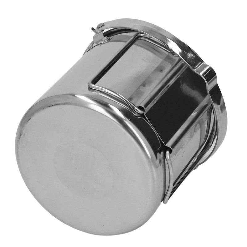 1.2L Stainless Steel Camping Kettle Portable Teapot Coffee Pot Outdoor