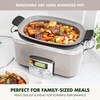 GreenPan Elite 8-in-1 Programmable 6QT Electric Slow Cooker, Dishwasher Safe