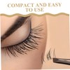 FOMIYES Realistic False Eyelashes No Glue Lash Clusters Cosplay Lashes