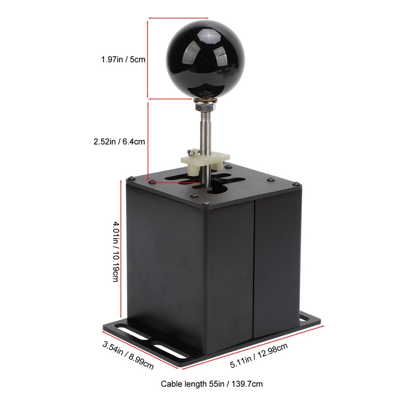 6+R PC USB Simulator Shifter H Gear Shifter Racing Game