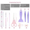 Arvakr Scrapbooking Tools, Scrapbook Supplies with Sticker Tweezers, Glue Pen