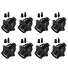 Aplstar Black E26/ E27 Light Sockets, Retro Edison Lamp Holder