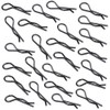 Hobbypark (100-Pack) RC Body Clips Bent R Pins Post Mount