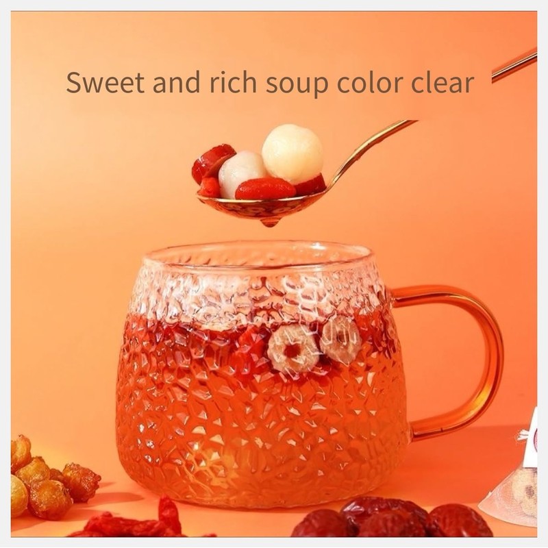 Longan jujube Wolfberry Tea 180g(6g*30 packs) Bagged Flower and Fruit