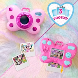 Minnie Mouse Picture Perfect Play Camera, Kids Toys for Ages 3 Up, Gifts and Presents