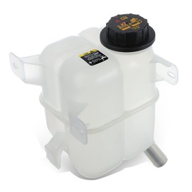 Auto Dynasty FO3014145 Factory Style Car Coolant Overflow Reservoir Tank with Cap Compatible with Ford Edge Lincoln MKX 2.0L Turbo / 3.5L / 3.7L 07-15, White
