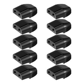 Pack of 10 Deer Whistles, Car Animal Deer Warning Deer Whistles, Prevents Collisions, Remote Warning, Deer Black Devices for Cars and Motorcycles