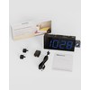 Mesqool Projector Clock Digital Kids AC Adapter Alarm Clock Bedroom