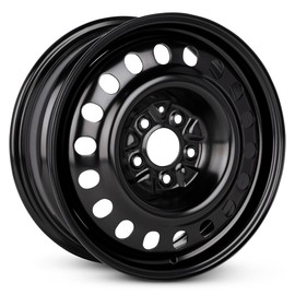 For 04-16 Kia Sportage 17 Inch Painted Black Steel Rim - OE Direct Replacement - Road Ready Car Wheel