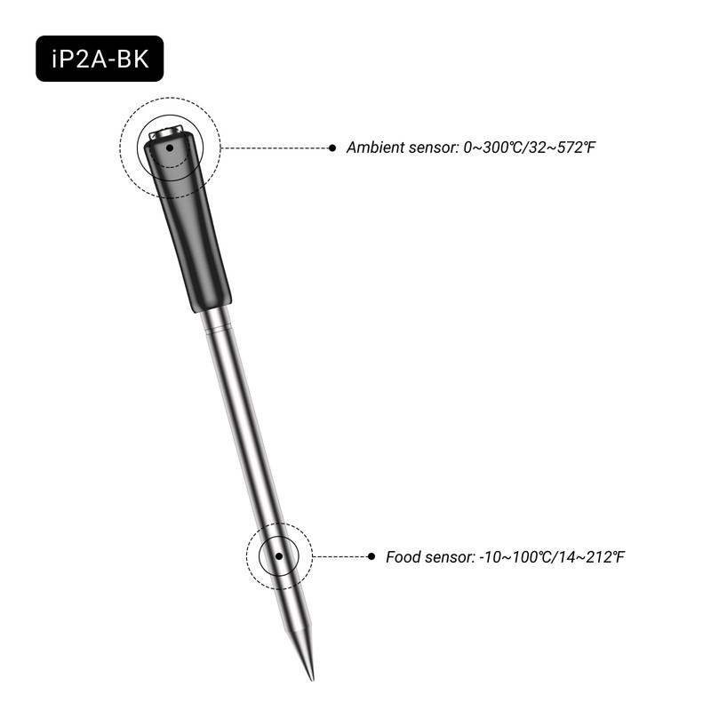 Inkbird Inkbird Long Wireless Meat Probe Replacement Probe for INKBIRD