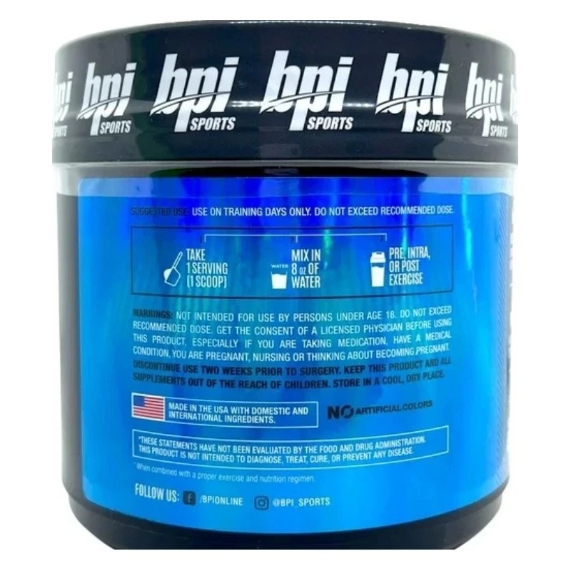BPI Sports Micronized Creatine Reduce Fatigue 1.32LB Exp 04/2027