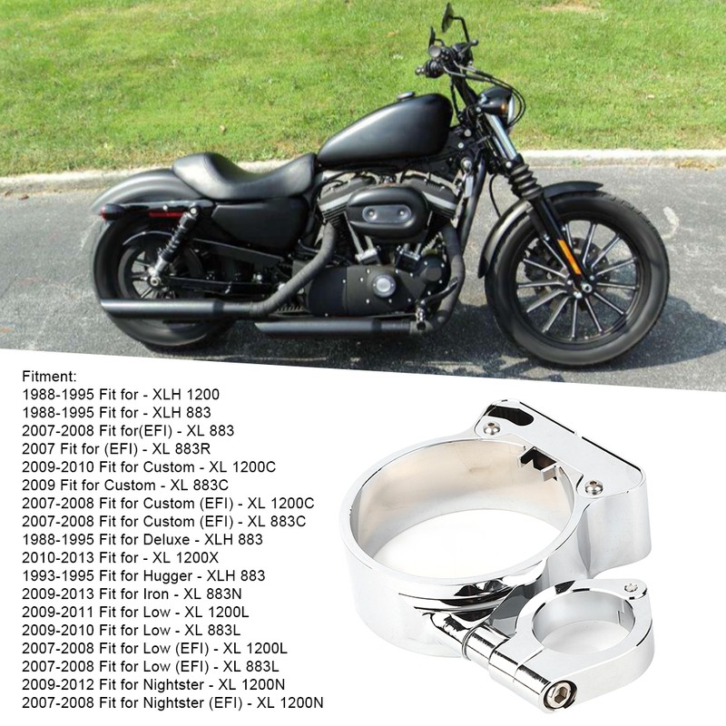 CNC Motorcycle Instrument Relocation Mount Bracket Fit for XLH 1200