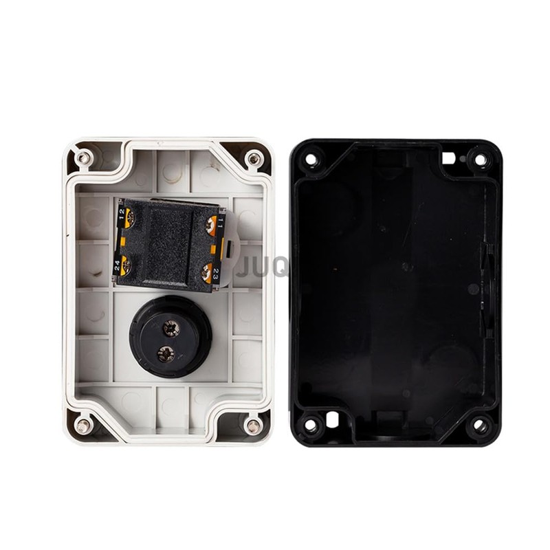 CZKE New Two Position Button Switch Control Waterproof Box Indicator