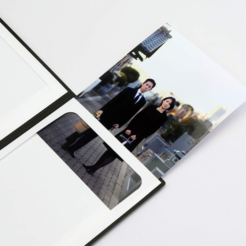 Yamadaya Hataya Paper Photo Frame, Pocket Mount, Hoji Mount (Plain),