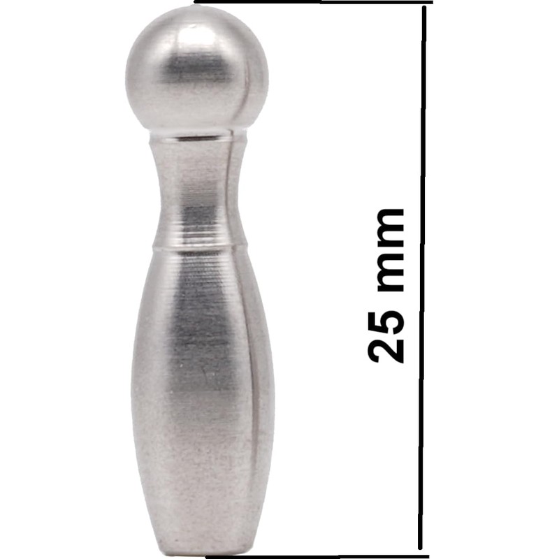 Anosta Stainless Steel Cone Pins for Bowling and Bowling (25