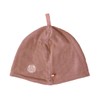 SAUNA REPUBLIC Sauna Hat, Imabari Towel Certified Sauna Hat, Made in Japan, Large, Deep, Antibacterial, Odor Resistant, Anti-Viral, Anti-pilling, Quick Drying (Purple)