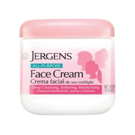 2-Pack Jergens All Purpose Face Cream Moisturizer Lotion, 15 fl oz