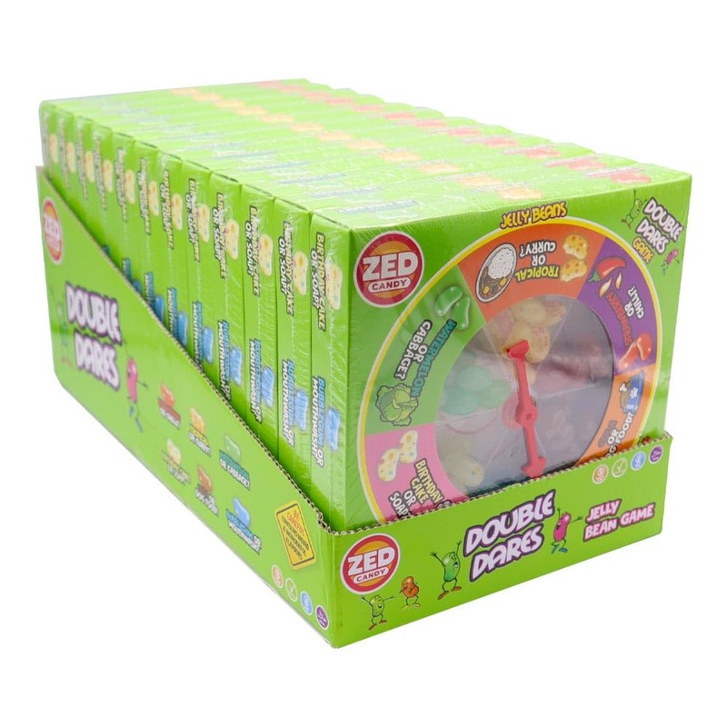 Zed Candy Double Dares Game, 100g Assorted Weird and Fruit