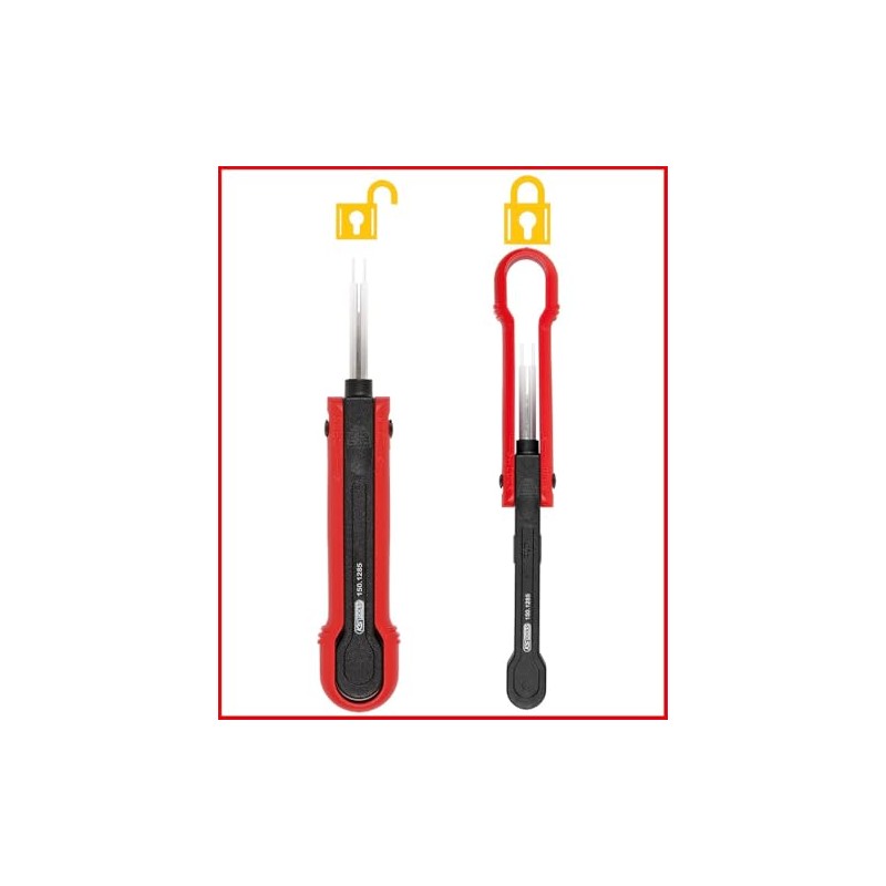 KS Tools 150.1261 Unlocking Tool for round plug/round connector sleeve
