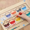Children Magnetic Color Number Maze Fine Motor Skill Brain Training