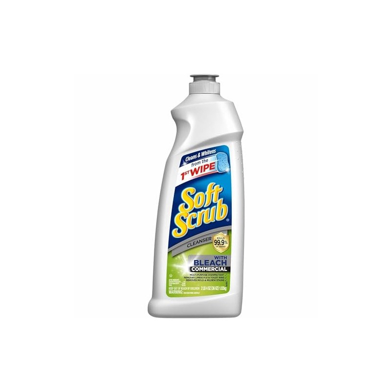 Soft Scrub with Bleach Commercial Strength 36 Ounce Cleanser