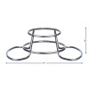 PBKay Stainless Steel Beer Can Chicken Rack Roaster