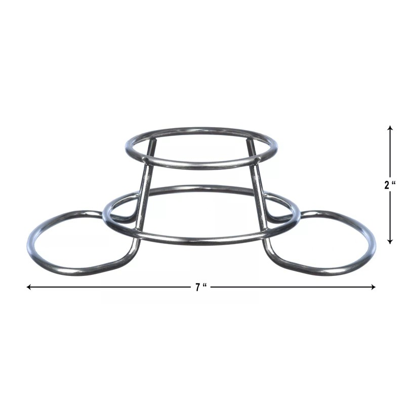PBKay Stainless Steel Beer Can Chicken Rack Roaster